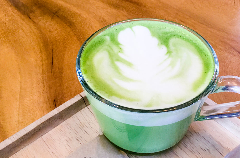 抹茶牛奶