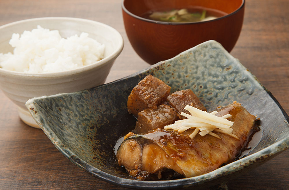 照り焼き青花魚