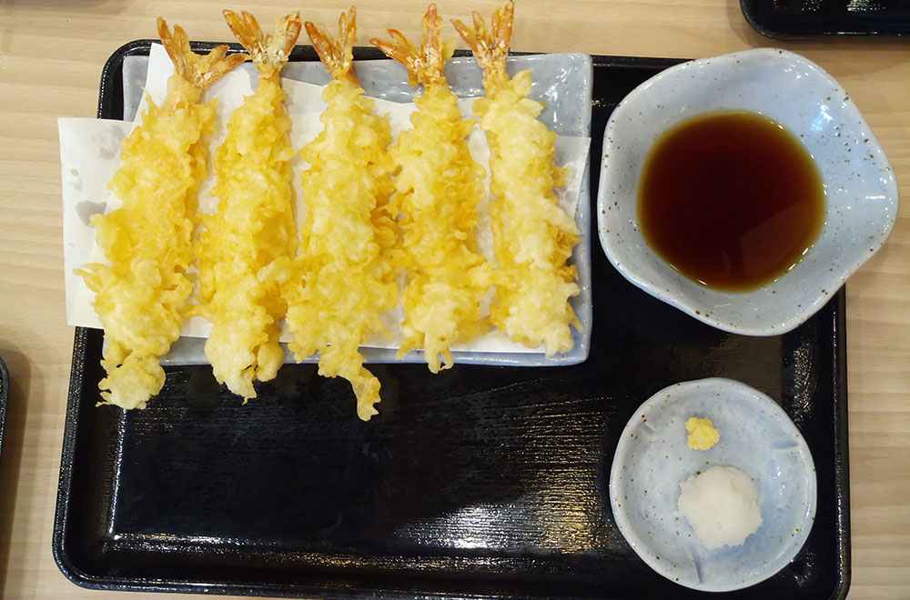 揚げ蝦定食餐